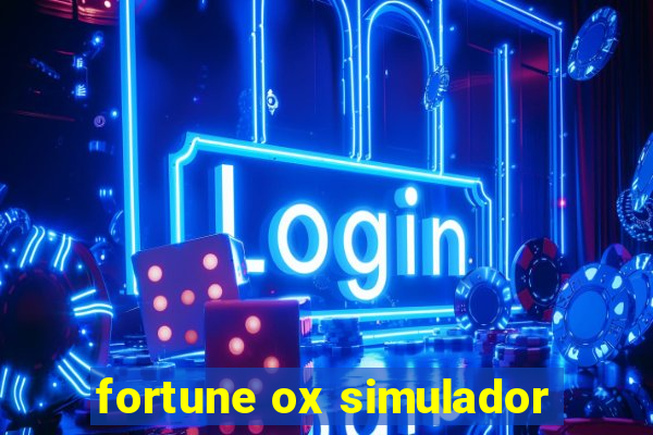 fortune ox simulador